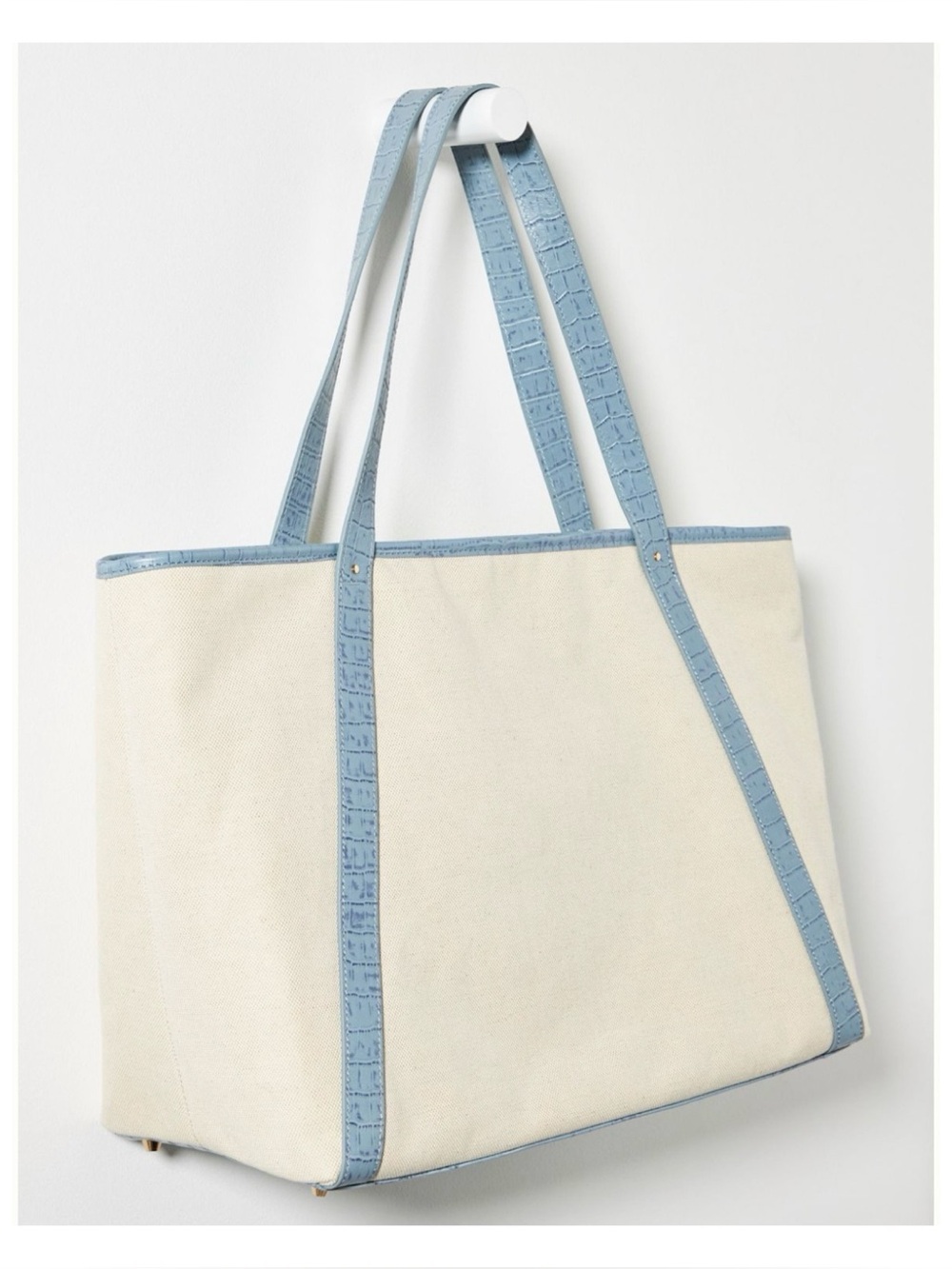 NWOT Anthropologie Neely & Chloe Tote Bag In Sky